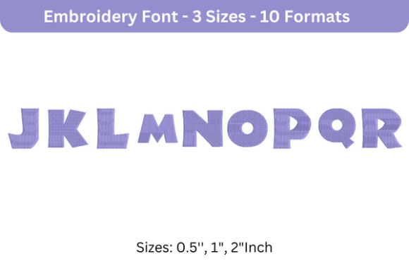 Jungle Font J to R: A Boutique Embroidery Designer’s Review