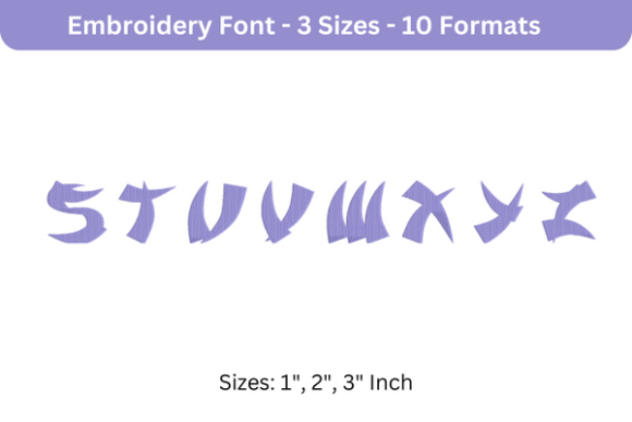 Karate Font S to Z: Bold, Playful & Perfect for Seasonal Stitching