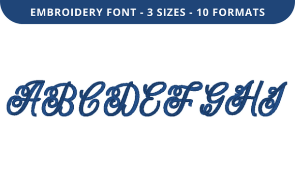 Lavern Font a to I: A Seasonal Embroidery Designer’s Review