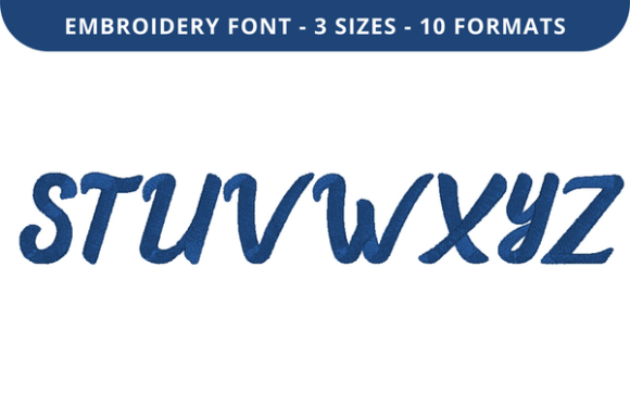 Love Breath Font S to Z: A Seasonal Embroidery Review