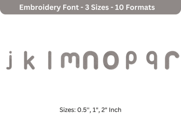 Ubuntu Font J to R: A Boutique Embroidery Designer’s Review