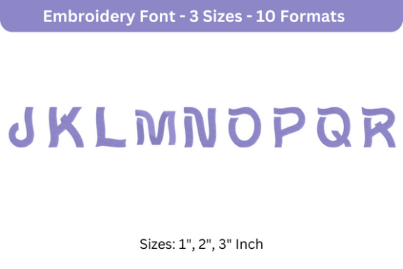 Wavie Font J to R: A Boutique Embroidery Designer’s Real-World Review